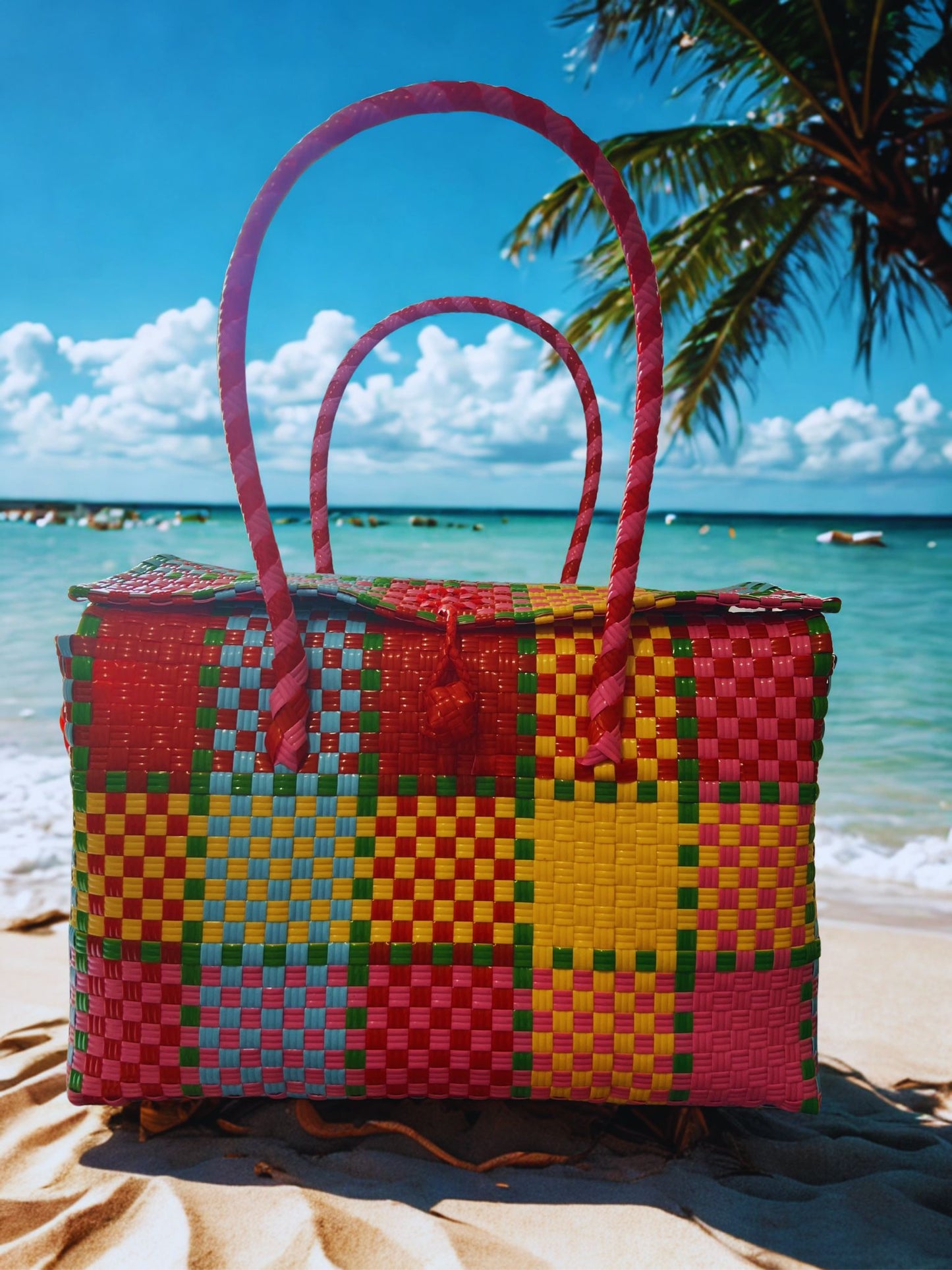 *Seastainable Bag Large with Lid (includes Post)