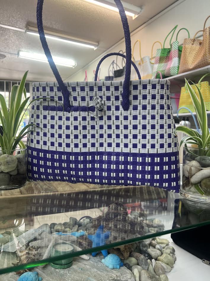 *Seastainable Bag (Includes Post)Purple
