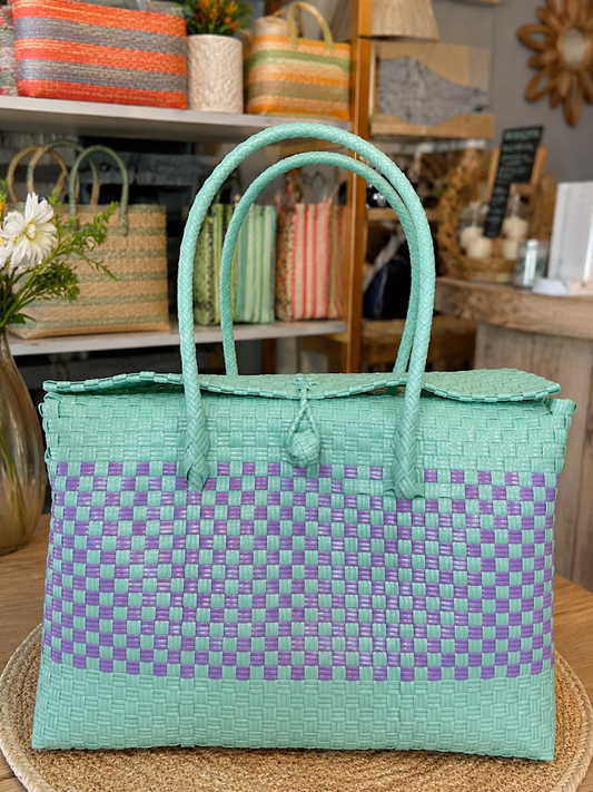 *Seastainable Bag Large with Lid (Includes Post)