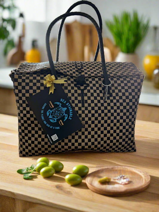 *Seastainable Bag Large with Lid